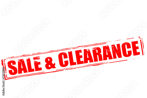Sale and clearance