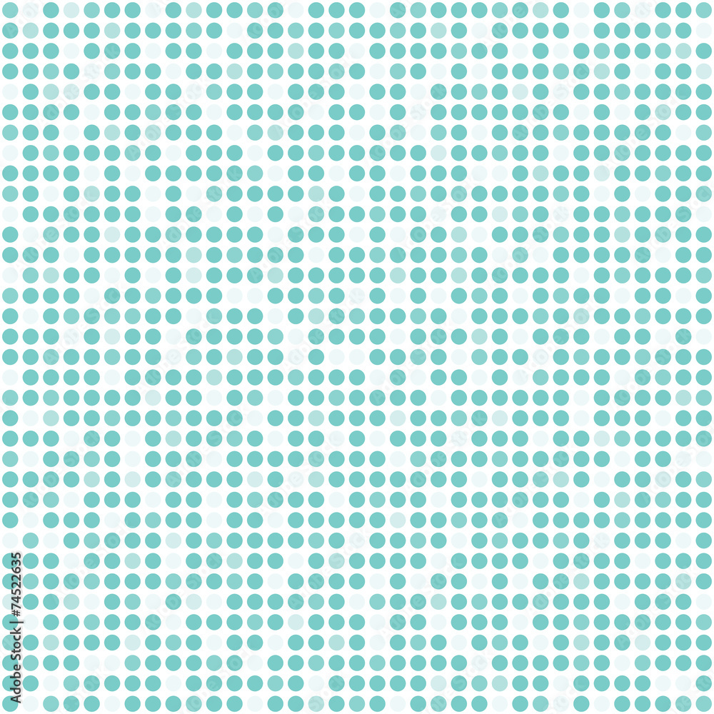 A blue dotted pattern vector background A blue dotted pattern vector background