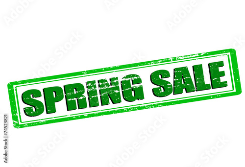 Spring sale