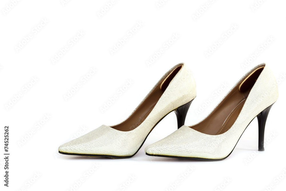 Naklejka premium Close up lady shoe