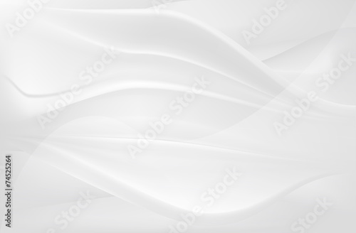 white smooth silk flow abstract background