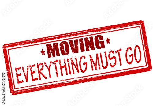 Everything must go
