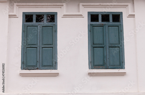 The old wooden window.