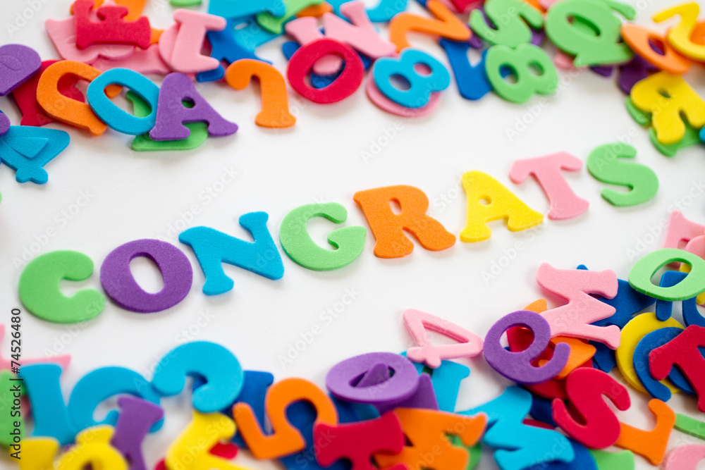 Congrats - Glückwünsche Congrats - Glückwünsche