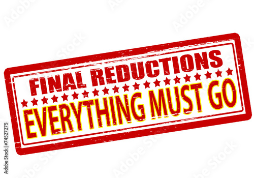 Final reductions