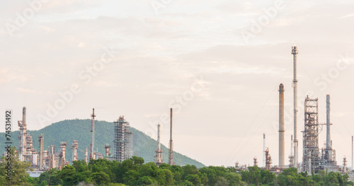 Wallpaper Mural Industrial plant power station Torontodigital.ca