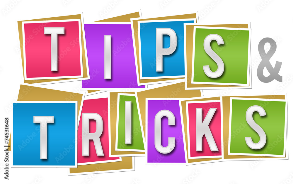 Tips And Tricks Colorful Blocks Tips And Tricks Colorful Blocks