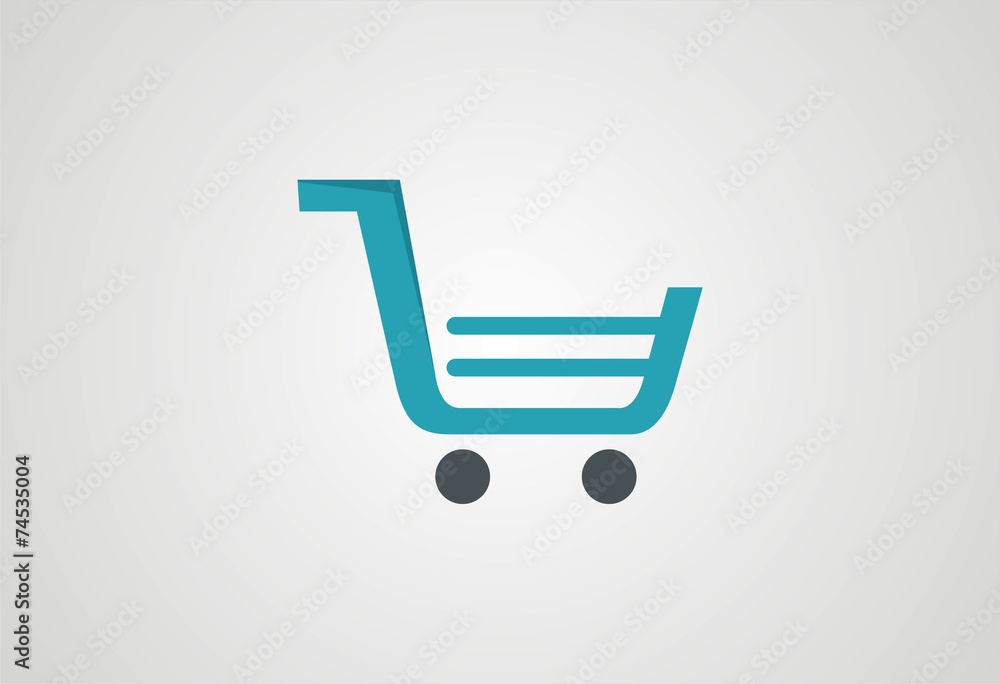 Shopping cart icons logo vector Shopping cart icons logo vector