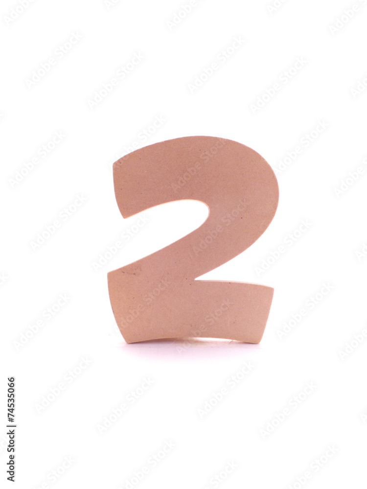 数字・2 数字・2
