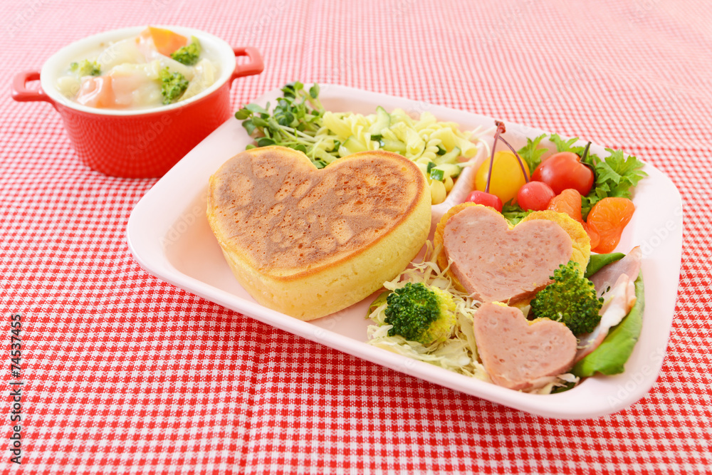 美味しそうなパンケーキ 美味しそうなパンケーキ