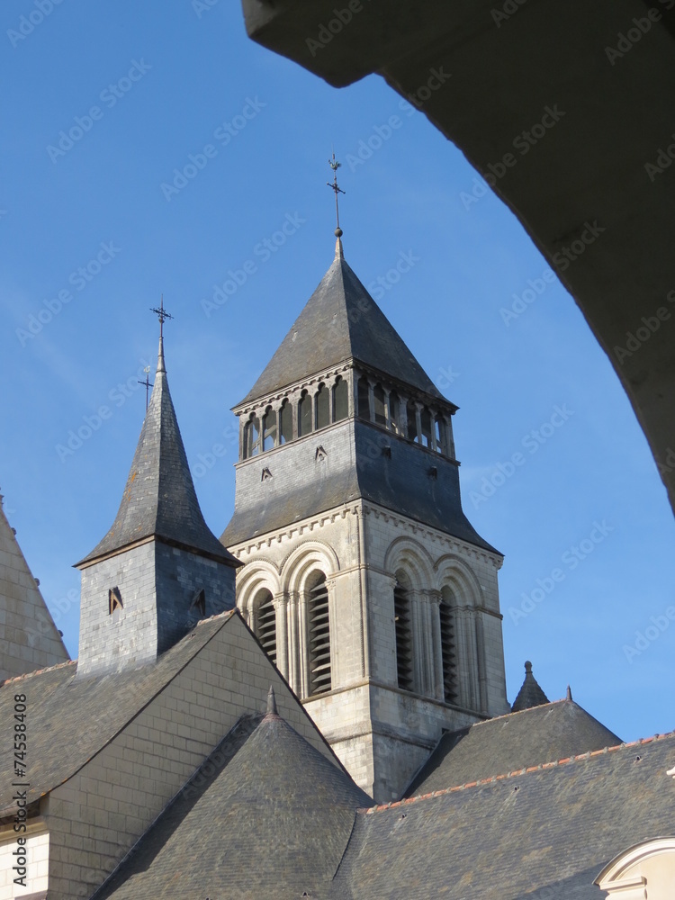 Fototapeta premium Maine-et-Loire - Fontevraud - Clocher de l'Abbatiale