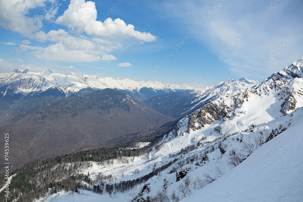 Aibga Ridge, Krasnaya Polyana, Sochi