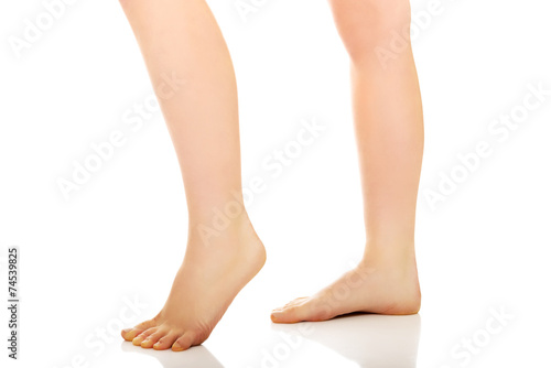 Female smooth legs after depilation © Piotr Marcinski