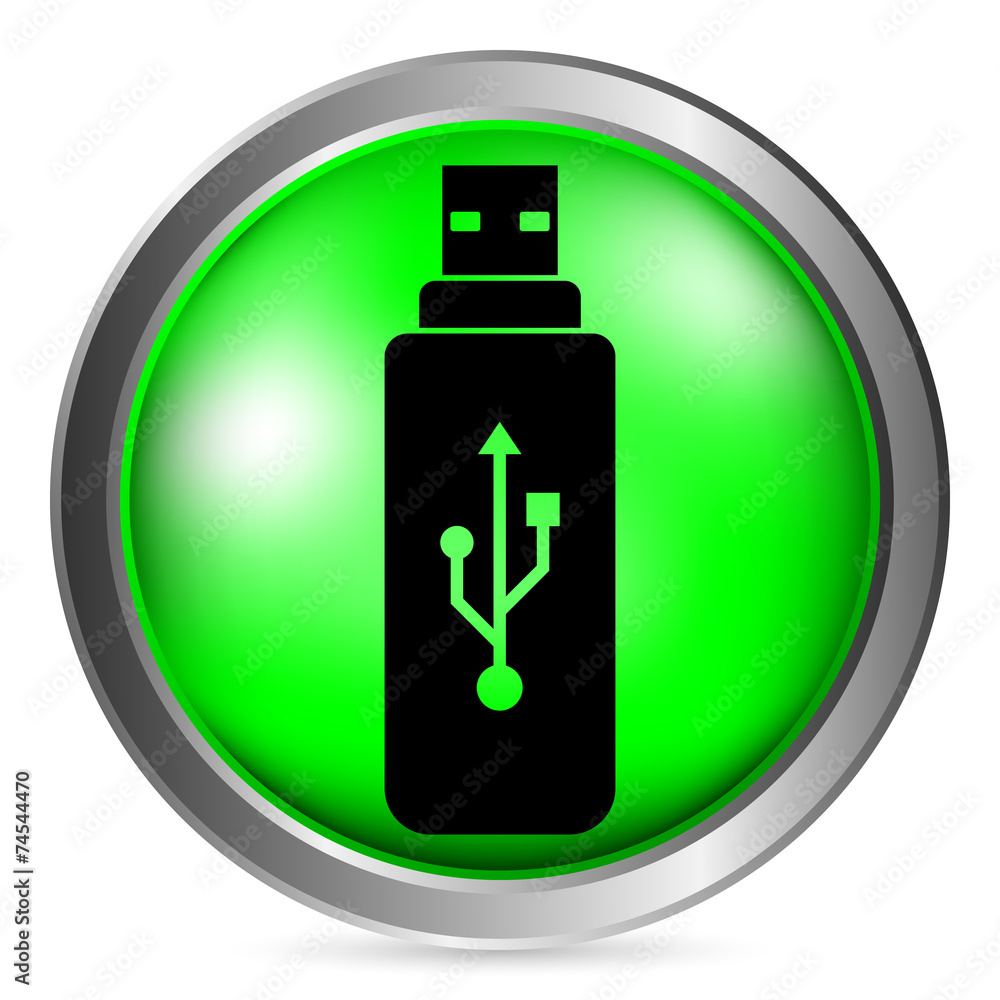 Usb flash button