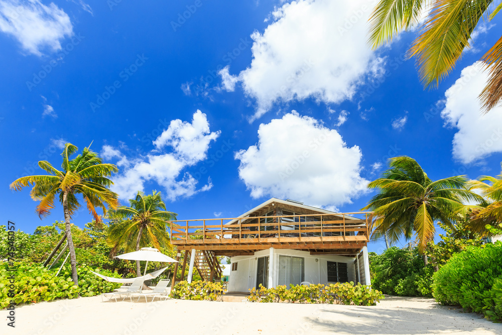 Beach house at the 7 mile beach, Grand Cayman