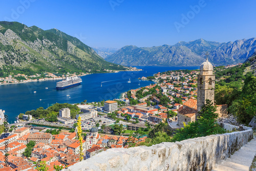 Kotor Bay and Old Town. Montenegro photo