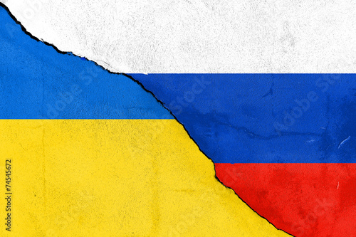 Riss zwischen der Ukraine und Russland