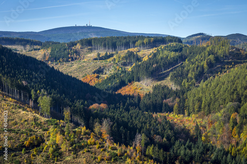 herbstlicher Brocken, Harz