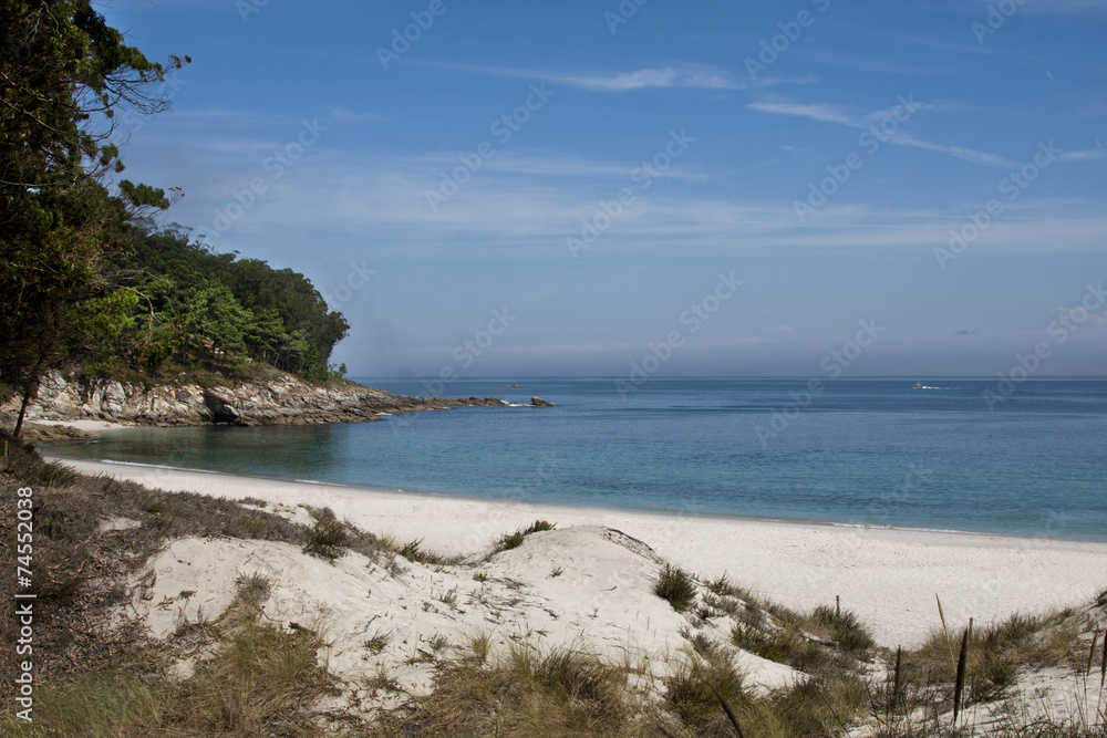 cies natural park islands, Galicia, Spain