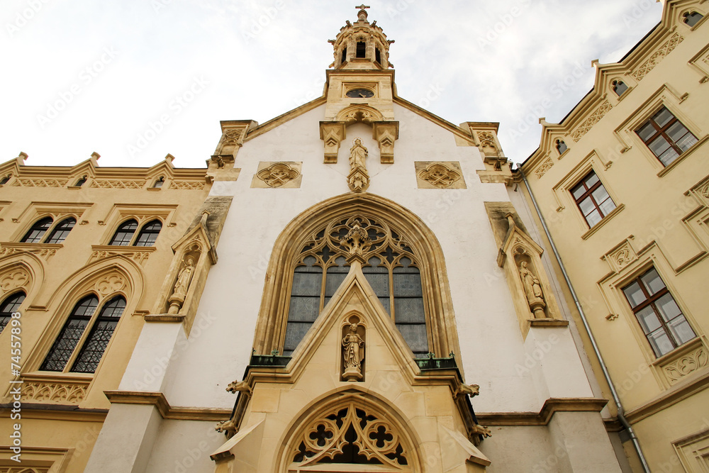 Obraz premium Alte Kirche in Sopran
