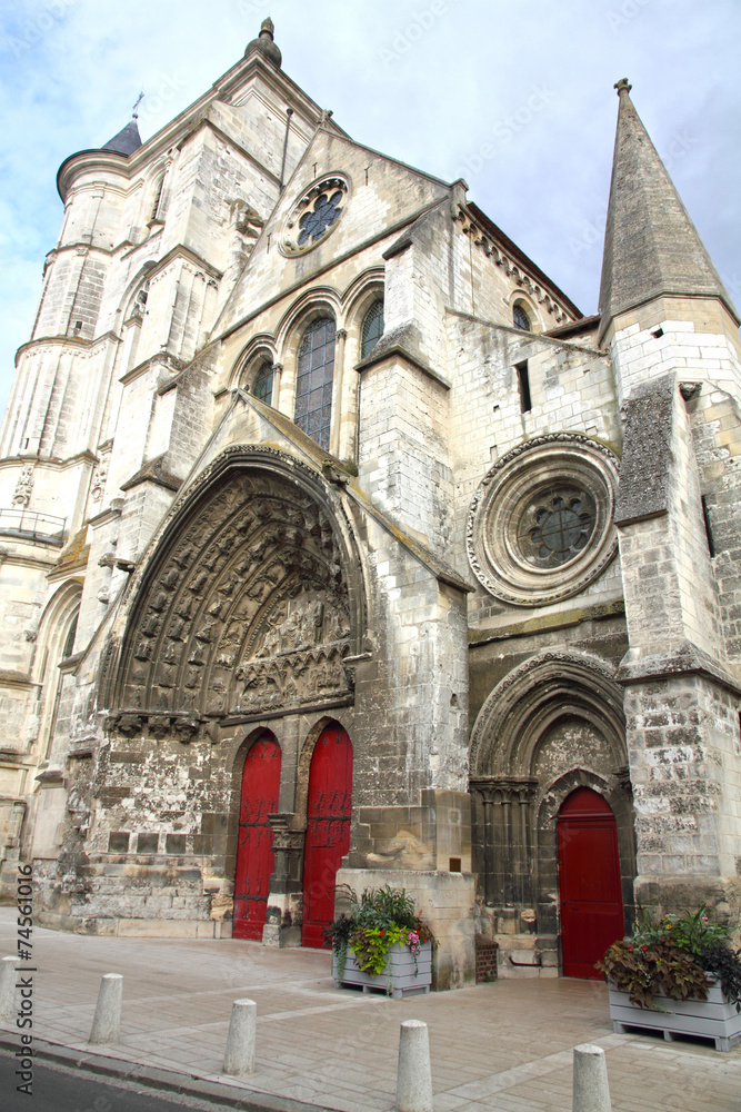 Saint Etienne romanesque church,Beauvais, Oise, Picardy, France