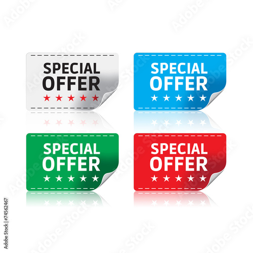 Special Offer Stickers