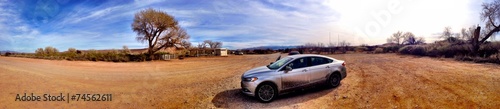 Sunny day in the Utah Desert