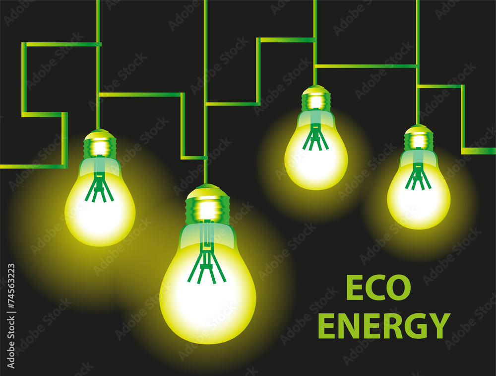 Eco energy background Eco energy background