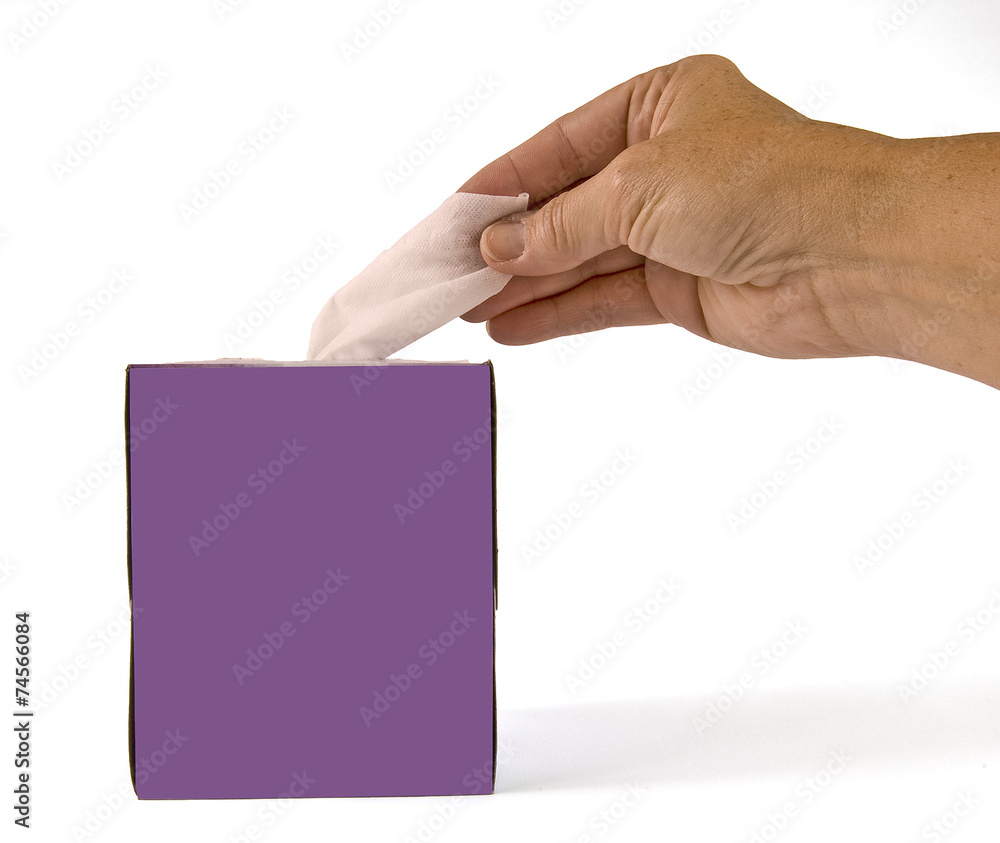 Hand Reaching For Tissue Hand Reaching For Tissue