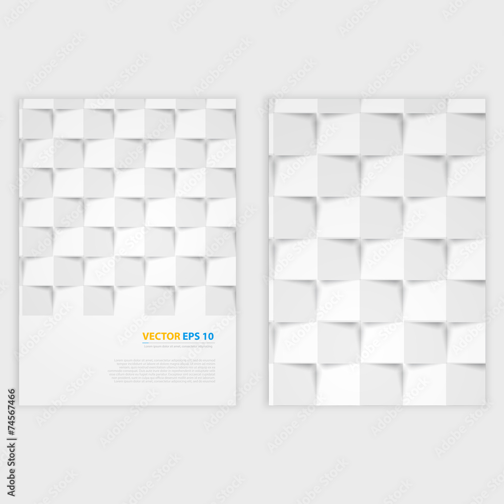 Flyer template back and front design. Flyer template back and front design.