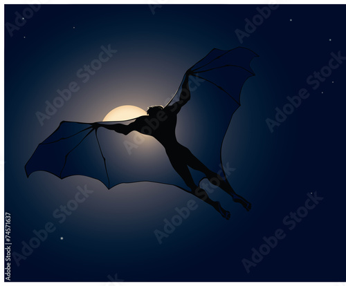 Flying vampire