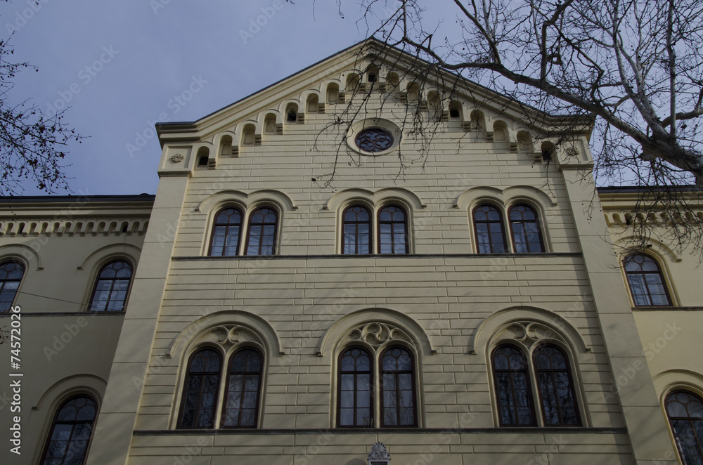 law university building in zagreb