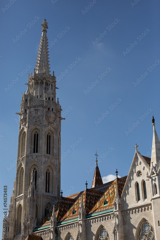 Matthias church tower, Budapest