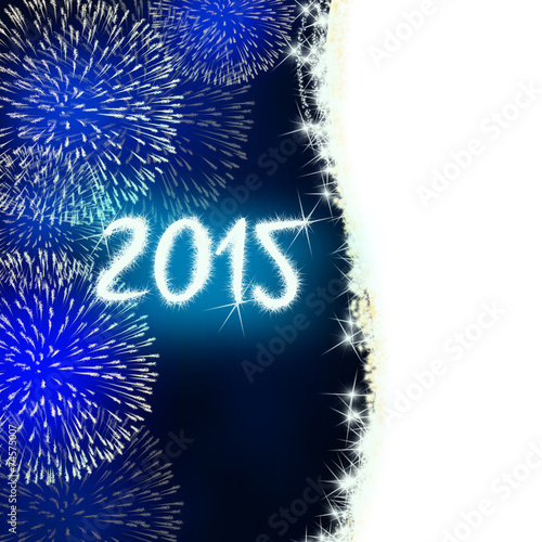 firework 2015 happy new year photo