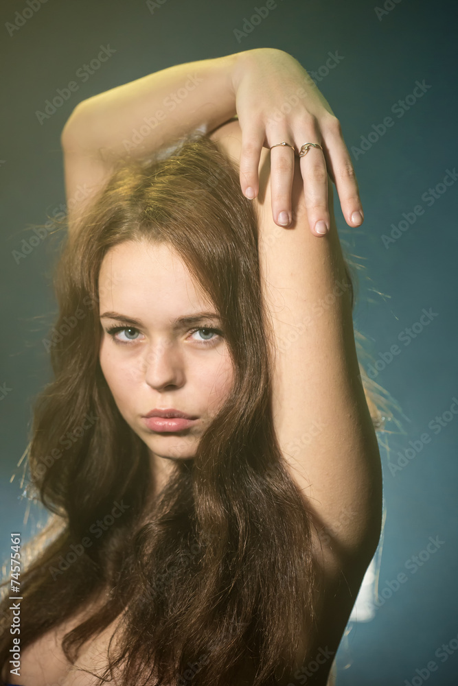 Fototapeta premium beautiful girl