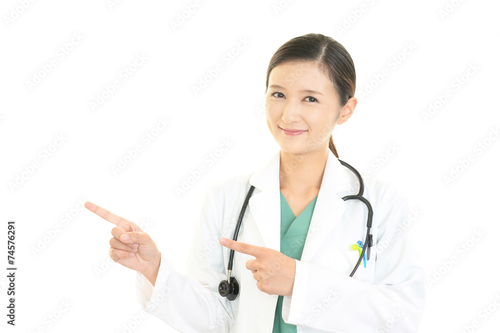 笑顔の女医 笑顔の女医