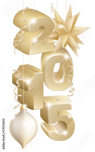 Christmas or new year decorations