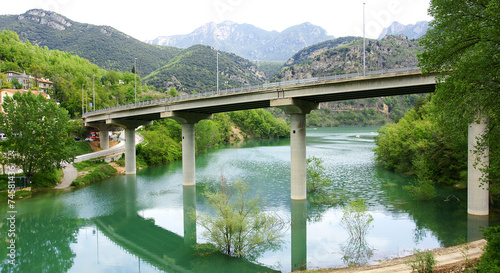 Embalse de la Baells  Cercs  Barcelona