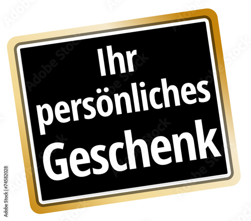 Ihr persönliches Geschenk