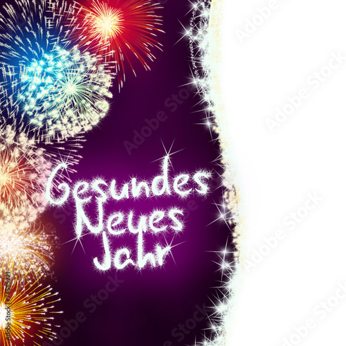 Gesundes Neues Jahr German Happy New Year photo