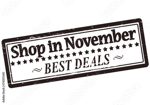 Shop in November