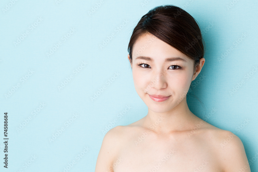 attractive asian woman beauty image