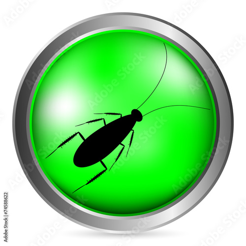 Cockroach button
