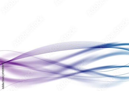 purple and blue waves swoosh background