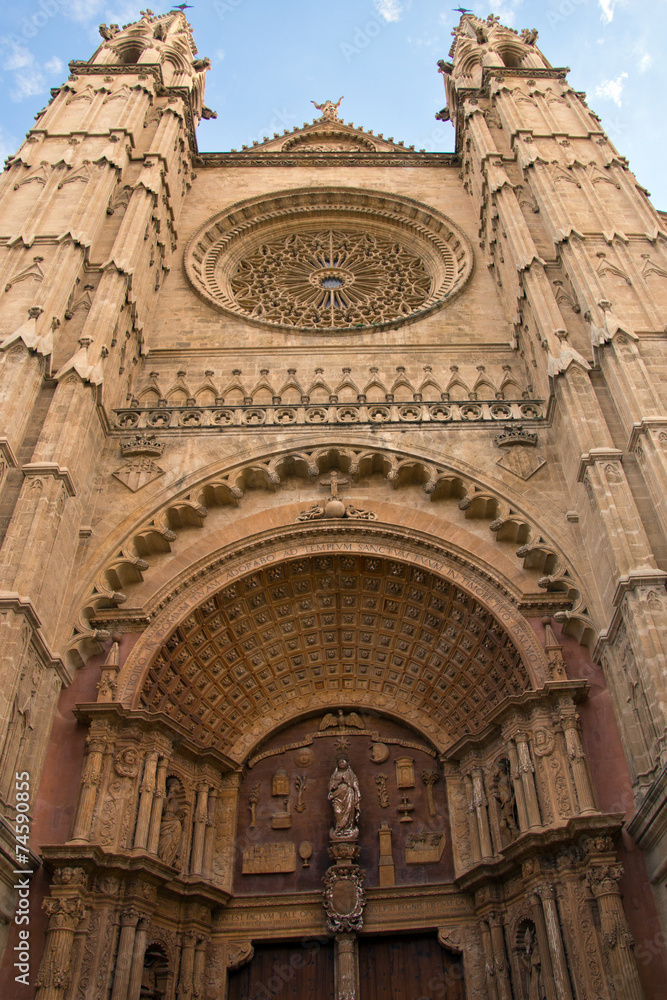 Detail der Kathedrale der Heiligen Maria