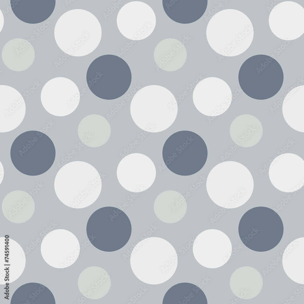 Pattern with green ,grey polka dots Pattern with green ,grey polka dots