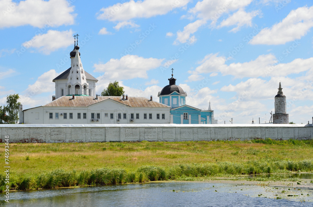 Fototapeta premium Богородице-Рождественский Бобренев мужской монастырь в Коломне