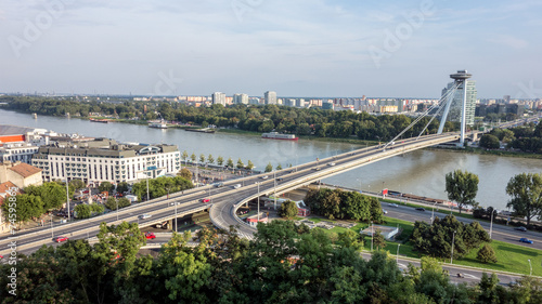 Novy most (New Bridge) in Bratislava