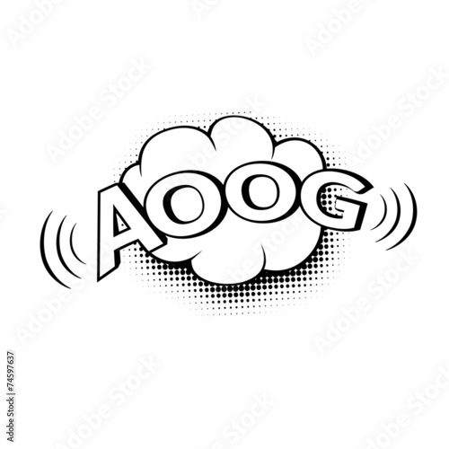 Comic bubbles vector isolated illustration
