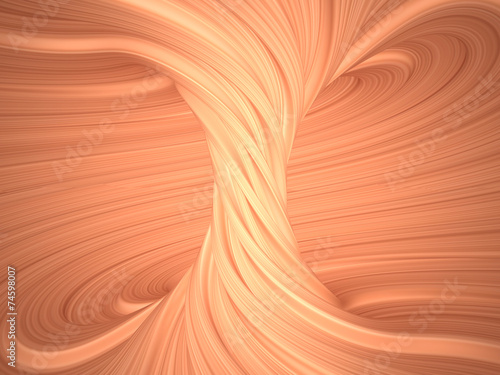 Inside view of a torus, 3D
